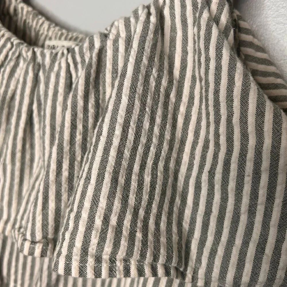 Zara Striped Jumpsuit - Picture 3 of 5
